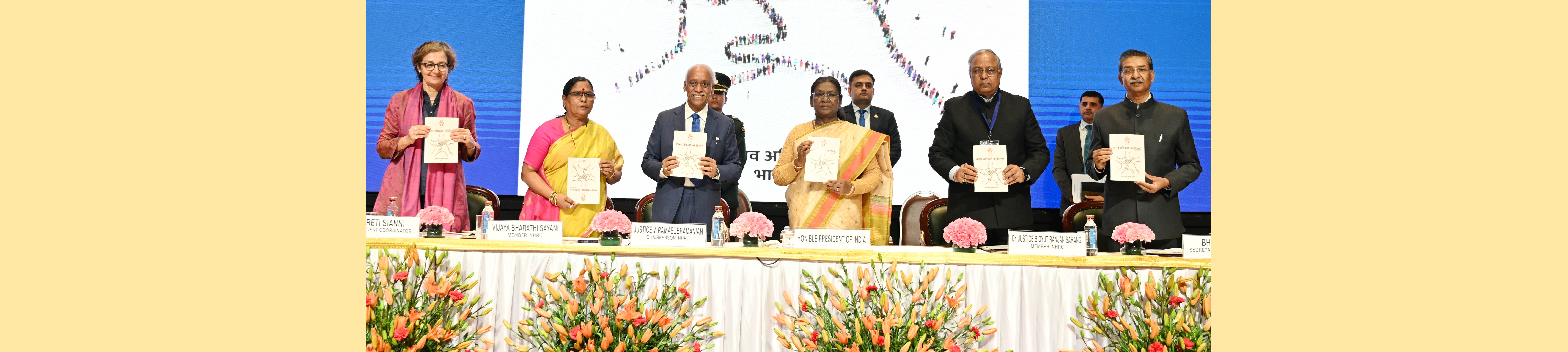 The President of India, Smt Droupadi Murmu, graced and addressed the Human Rights Day celebration, organised by the National Human Rights Commission, in New Delhi on December 10, 2025.
